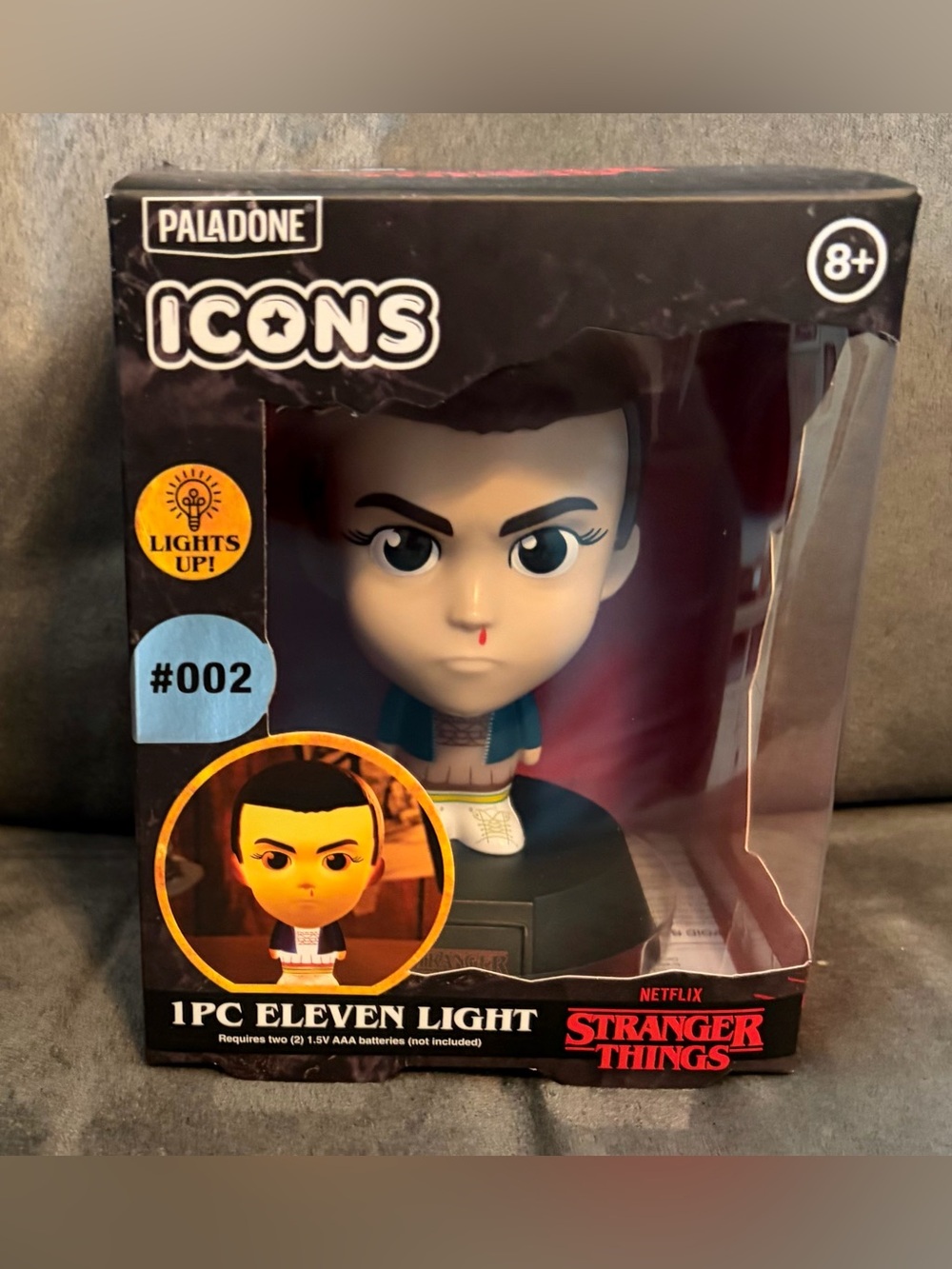 Stranger Things Eleven Icons Light Up Figure by Paladone #002 New